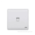 RJ45 LAN Socket Outlet White electrical wall socket
